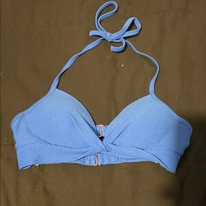 Shade & Shore Blue Bikini Top